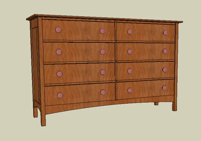 Shaker Inspired Dresser