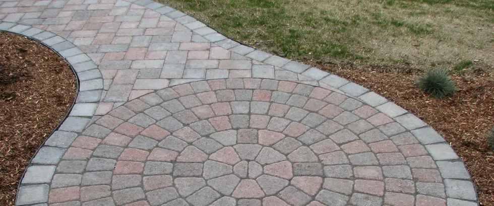 Paver Brick Patio Circle Pac