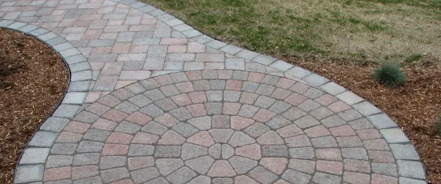 Paver Brick Patio Circle Pac