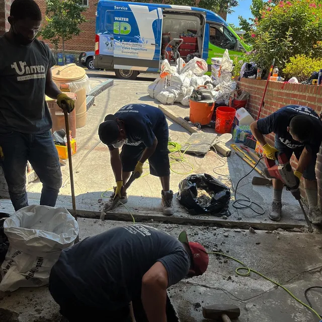 United Sewer & Water, LLC work photo