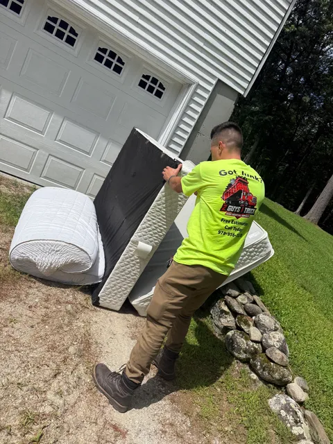 2 Guys 1 Truck Junk Removal work photo