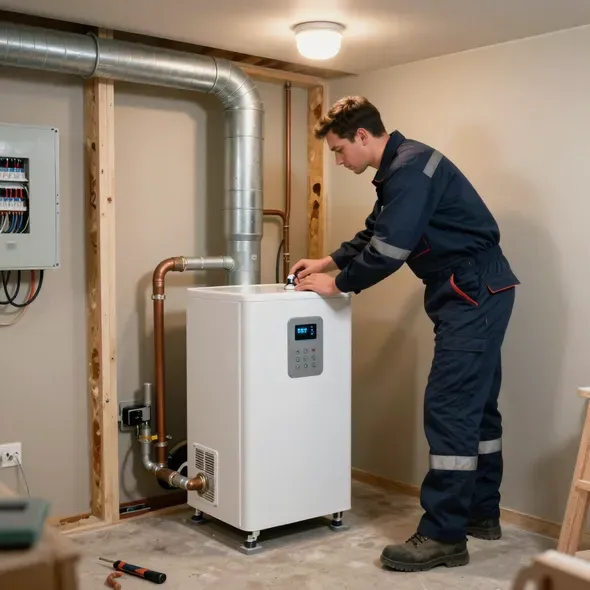 work photo from gordonheatingandcooling.com