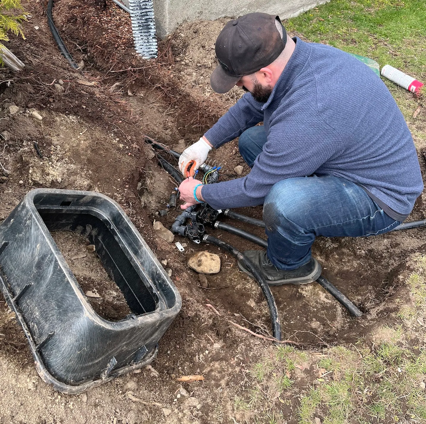 The SprinklerMan Irrigation & Construction LLC researched project photo