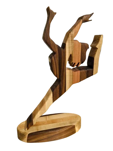 Wood sculpture — dancer