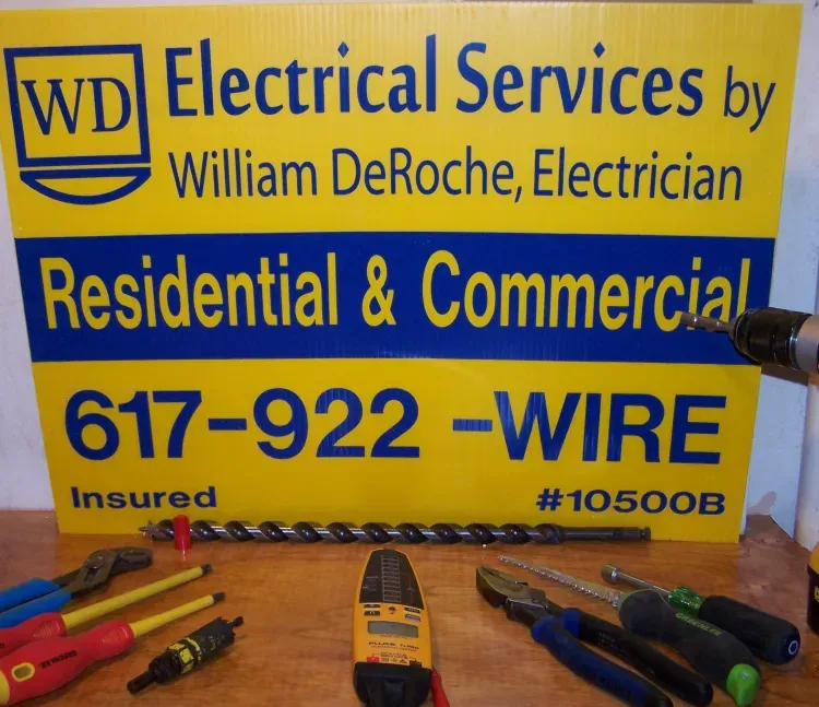 Residential and commercial electrician  Sharon ma