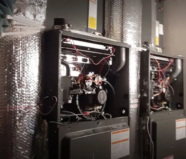 Accurate HVAC LLC installation project