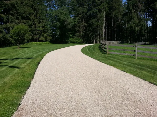 Stone Driveways of New England work photo