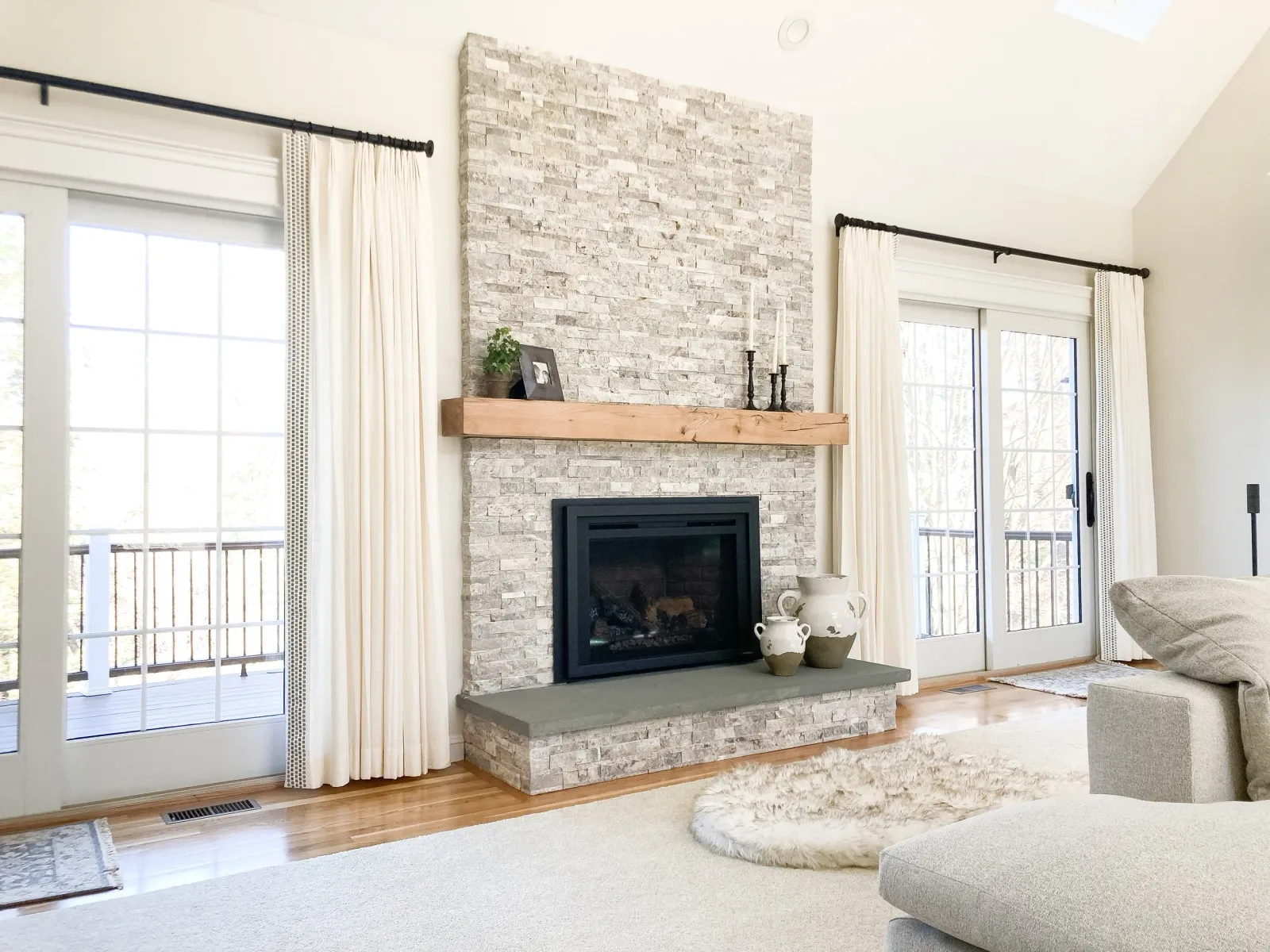Timeless Family Room Remodel in Shrewsbury, Massachusetts