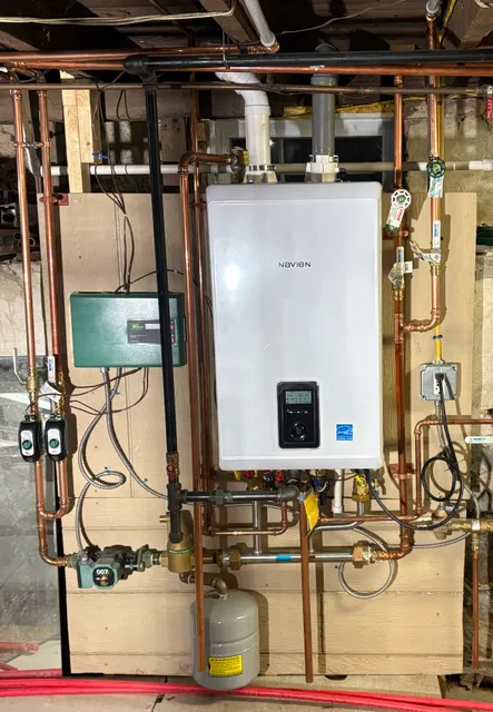 CMF plumbing & Heating work photo