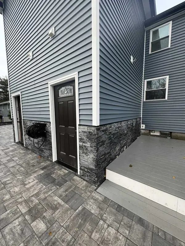 Custom Fire Pit Area