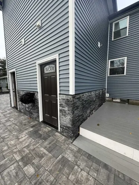 Custom Fire Pit Area