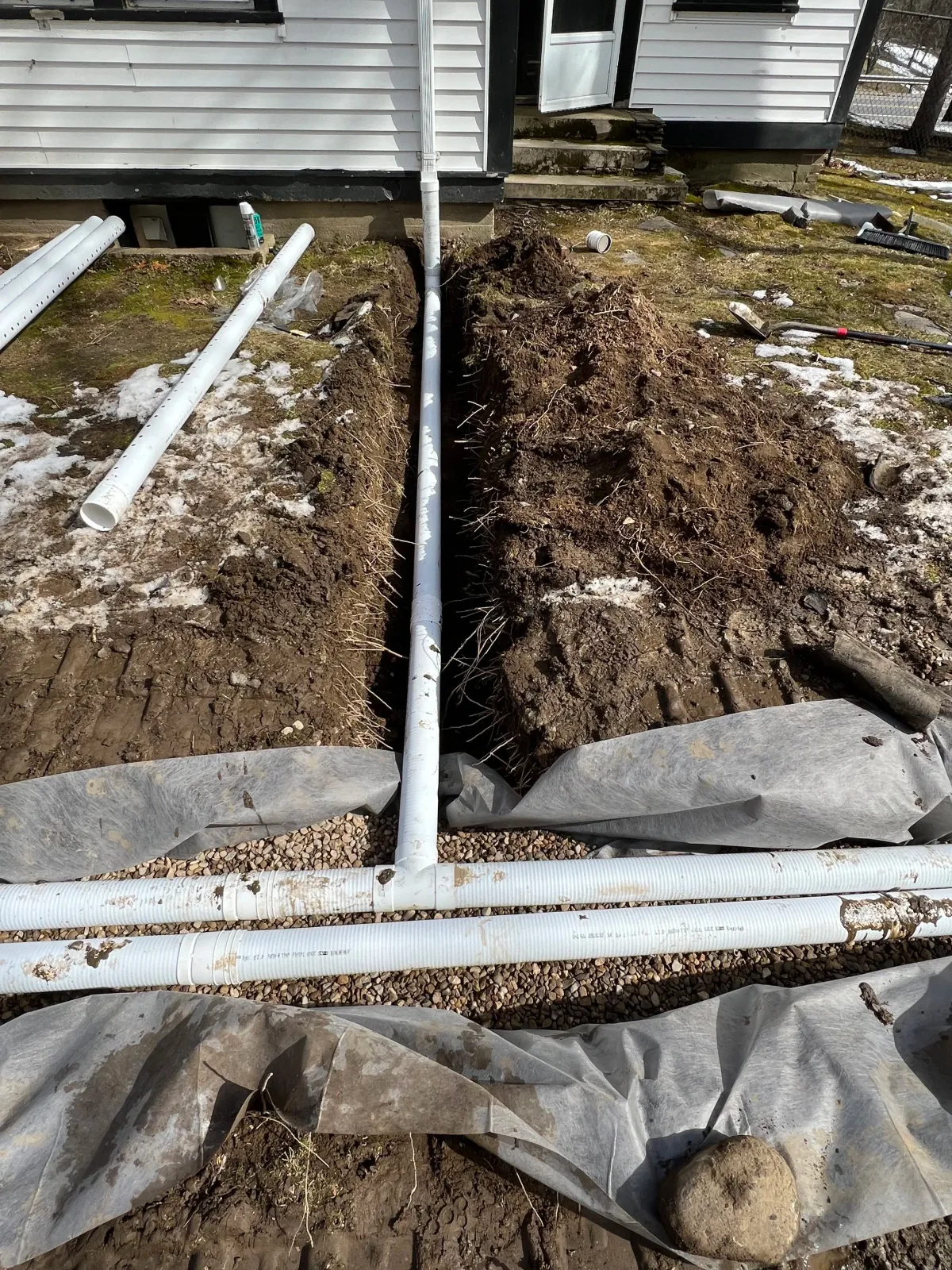 French Drains, Catch Basins, Storm Drains, Foundation Drains, Sump Pumps, Dry Well