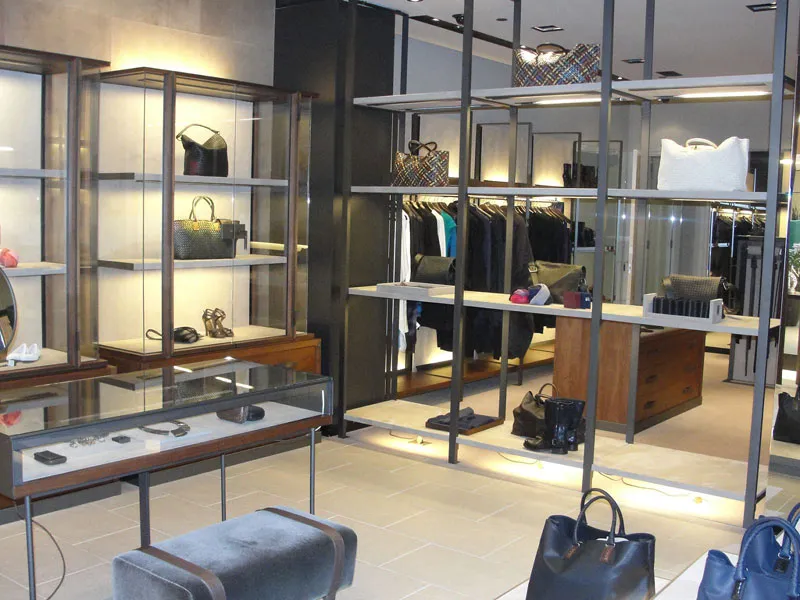 Retail interior lighting work