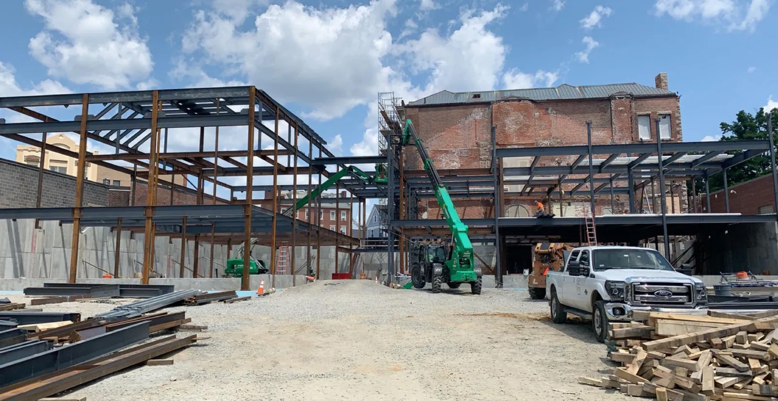 Steel Fabrication for Jobsite Support
