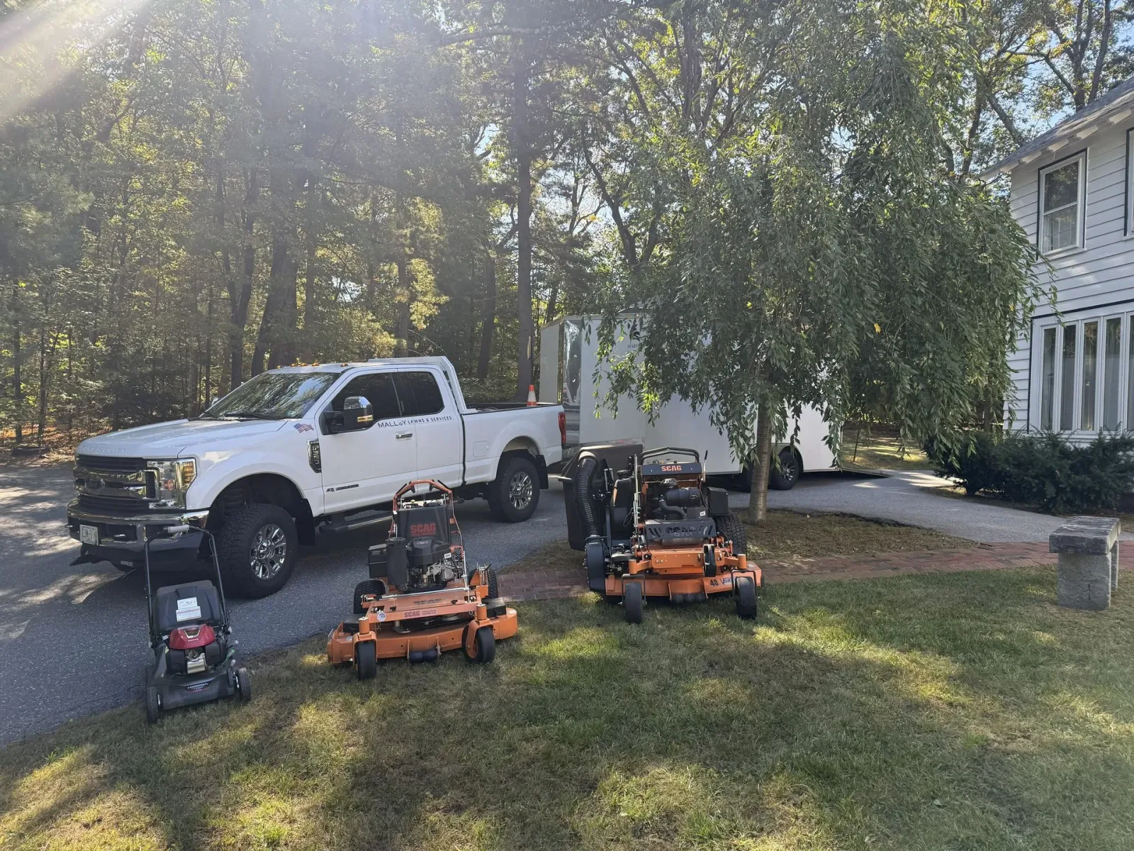 work photo from malloylawnsandservices.com