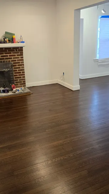 Ready to make a statement with your floors?

This hardwood was sanded, stained in Espresso, and protected with three coats of oil-based polyurethane for maximum durability and a rich, sophisticated look.

If your floors need a dramatic upgrade, LM Wood Floors is ready to deliver. Contact us today for a free estimate. #LMWoodFloors #HardwoodRefinishing  #EspressoStain  #TransformYourSpace #DarkWoodDesign