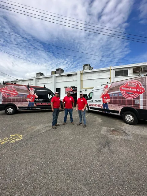 Alvaro's Garage Doors team - garage door experts in Monroe CT