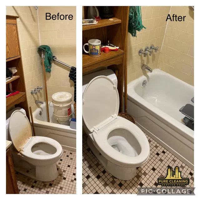 Pure Cleaning Service Pros work photo