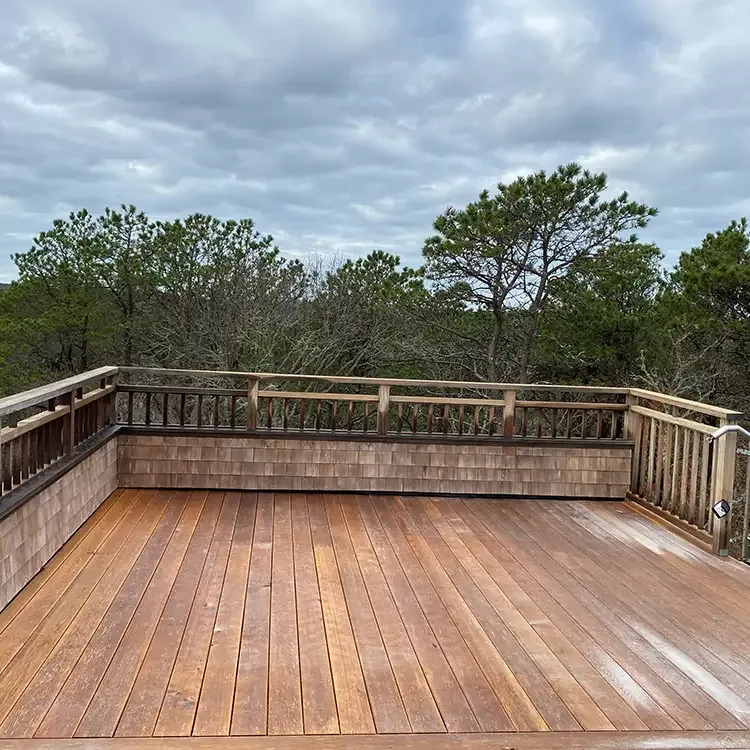 After Deck Cleaning