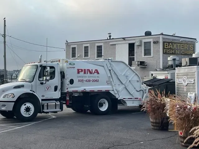 Dumpster truck