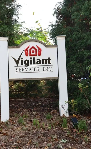 Vigilant Services Cape Cod street sign