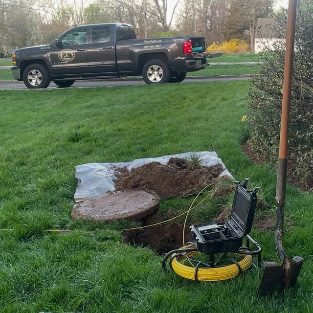 Septic Inspection to start the day! ☀️