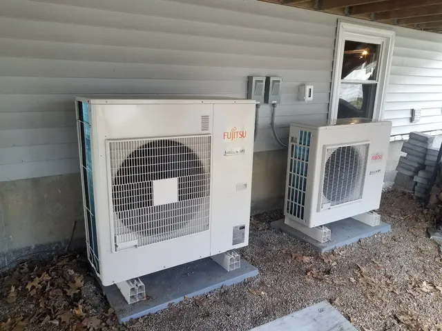 Trolley Crossing Heating and Cooling work photo