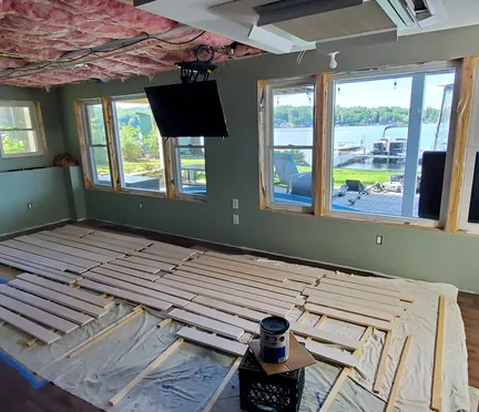 Before Window trim