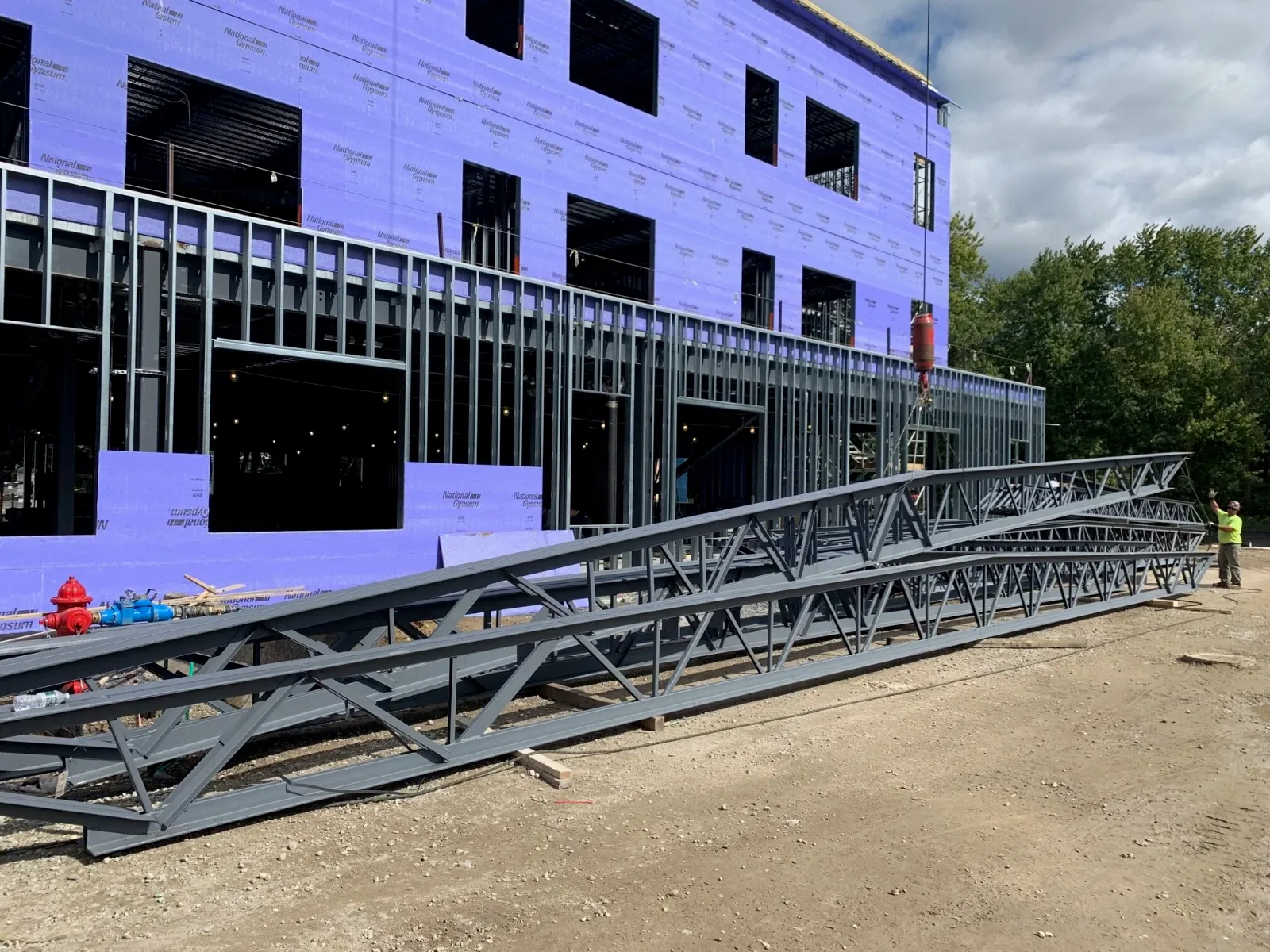 Steel Fabrication for Jobsite Support