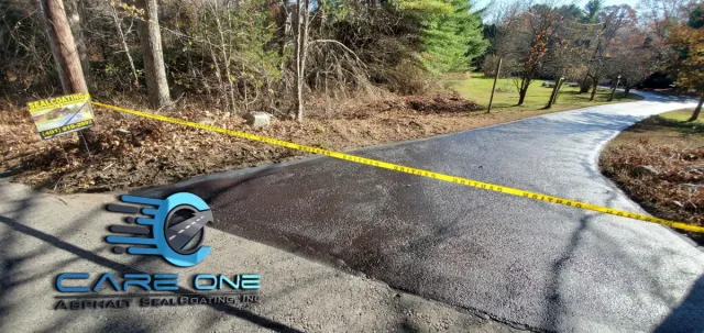 work photo from careoneasphaltsealcoating.com