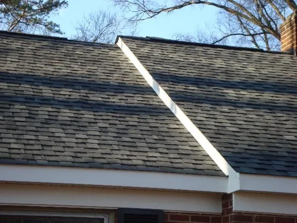 Exterior roof rake and trim work