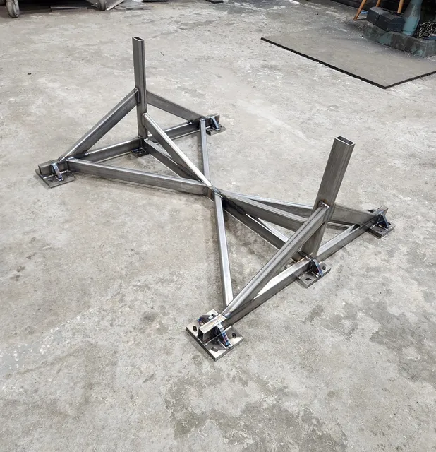 There's just something satisfying about this project. One down, one more to go. #welding #millerwelders #fabrication #madeinct