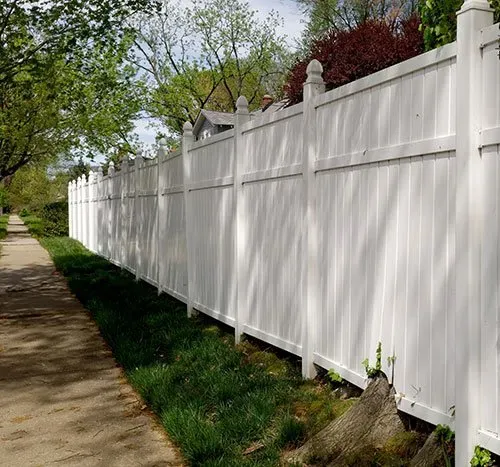 fence at residence