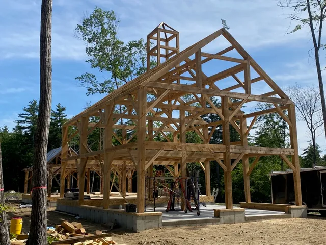 Maine Mountain Post & Beam work photo