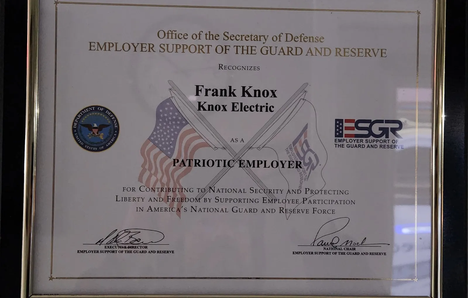 work photo from Google listing
