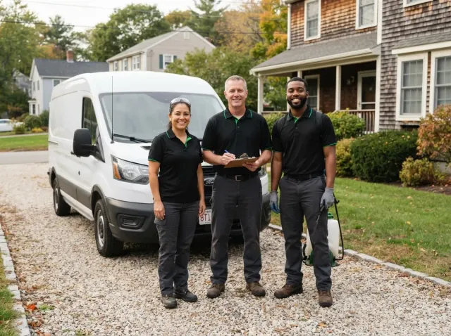 Orevian Pest Solutions pest control sevice team in Springfield, MA