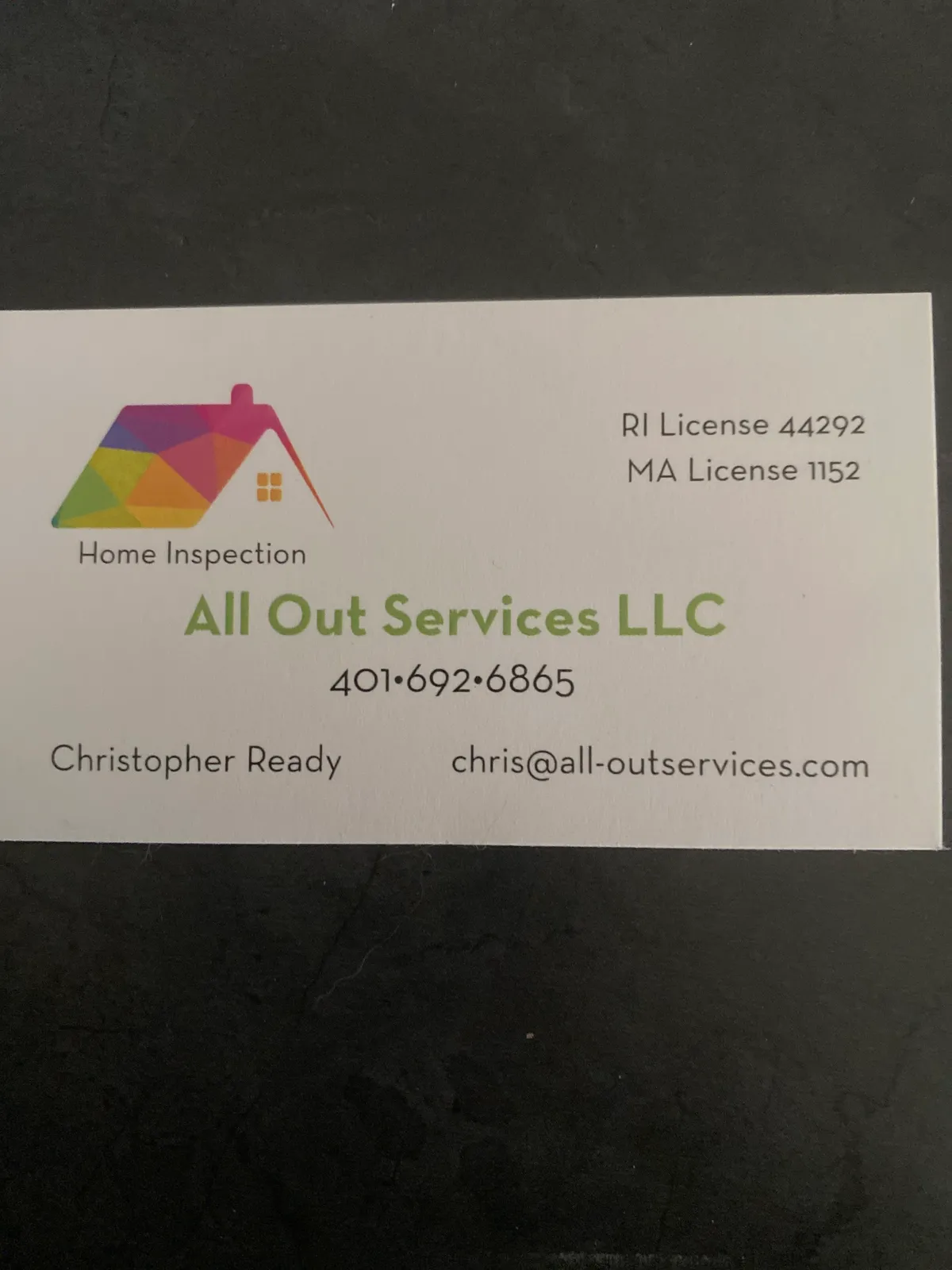 work photo from Google listing