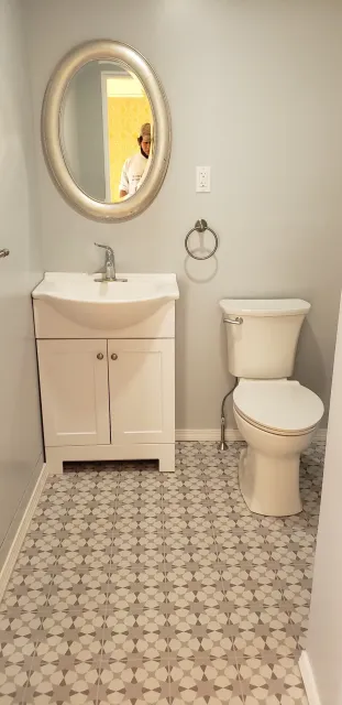 Half bath remodel
