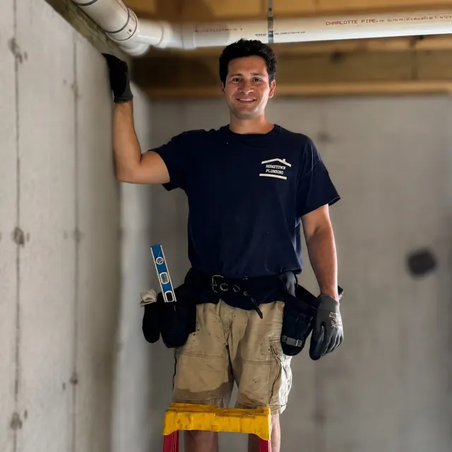 work photo from hometownplumbingandgas.com