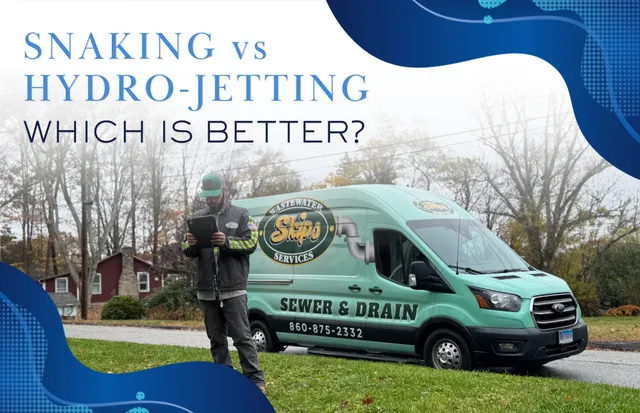 hydro-jetting snaking septic system sewer connecticut