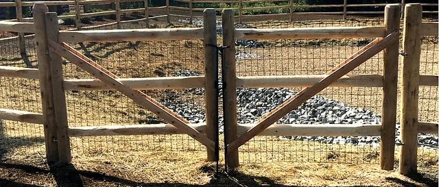 Cheshire Fence work photo