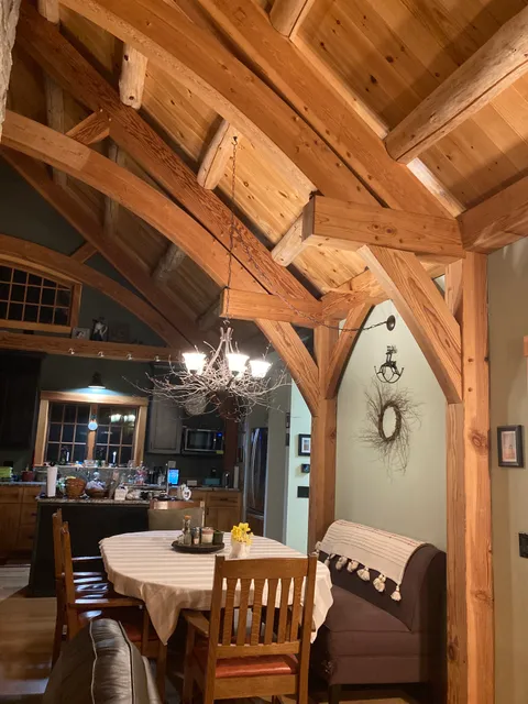 Andy Buck Timber Frames work photo