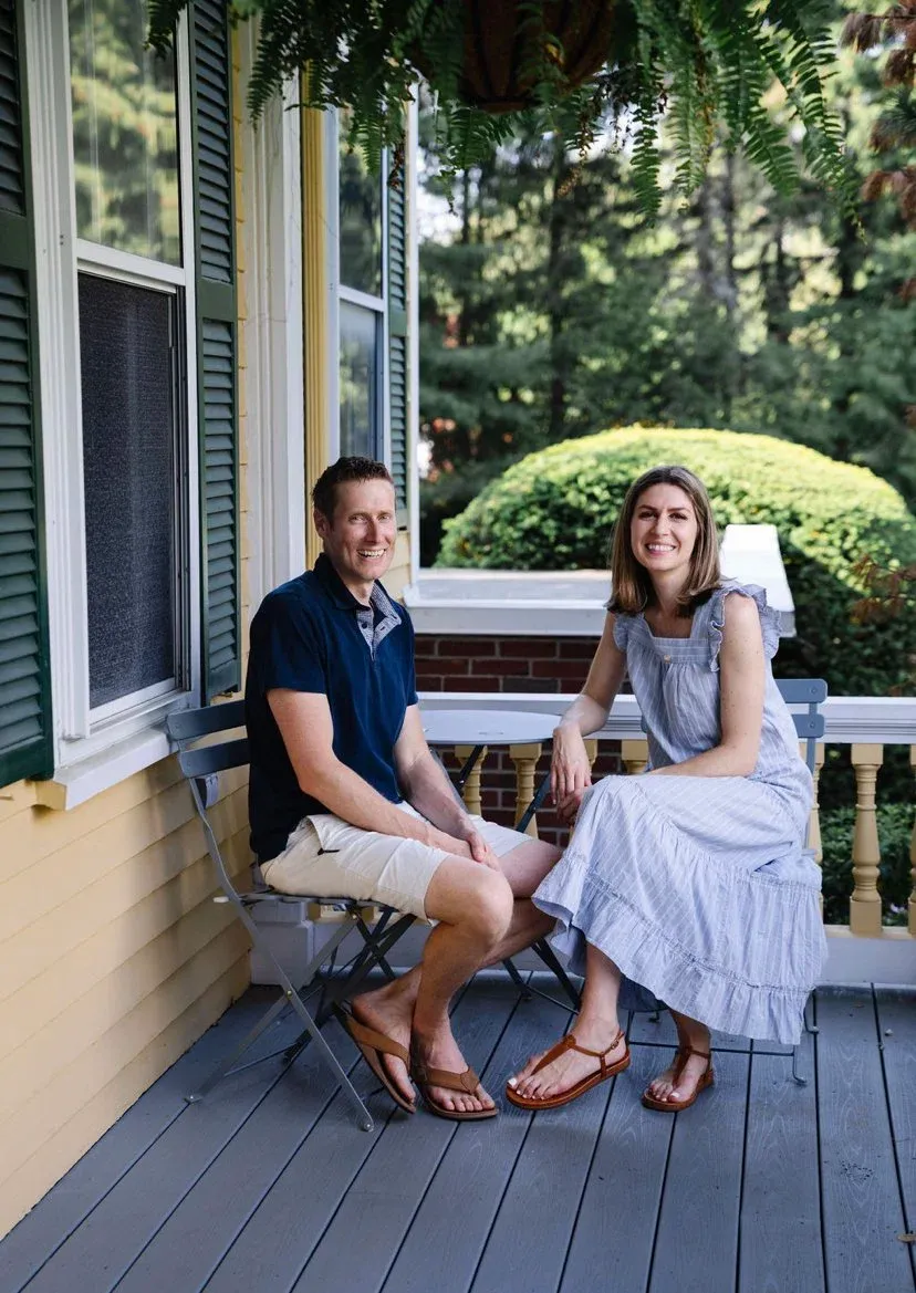 Husband and wife team Ryan and Christina Wikman. Landscape design and interior design. Luxury full service design firm specializing in residential interior design throughout Boston and the USA, weston, wellelsey, newton, needham, concord, carlisle