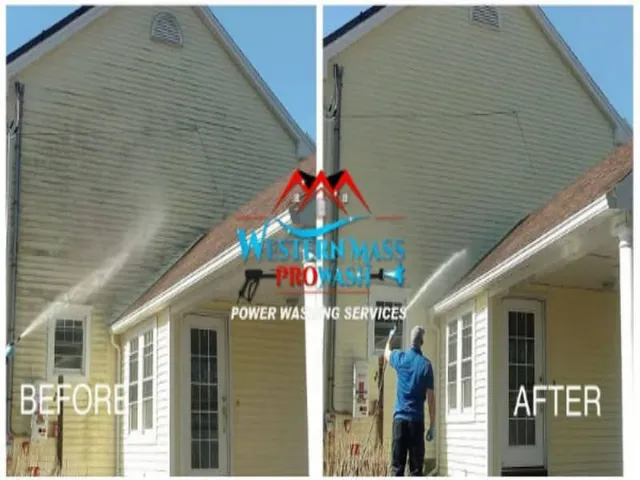 Power washing in Wilbraham, MA