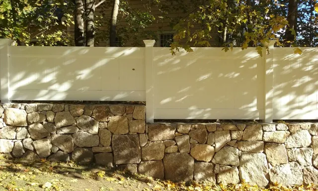 Vinyl fencing