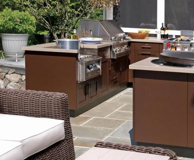 Cape Cod Outdoor Kitchen