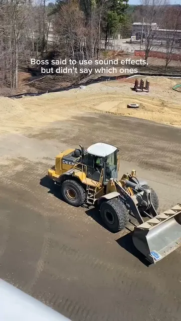 🎬 We understood the assignment... just not the sound effects. 😂⁠
Close enough, right? 🚜⁠
⁠
#rykor #rykorcivil #constructionhumor #heavyequipment #construction #civilconstruction #jobsitelife