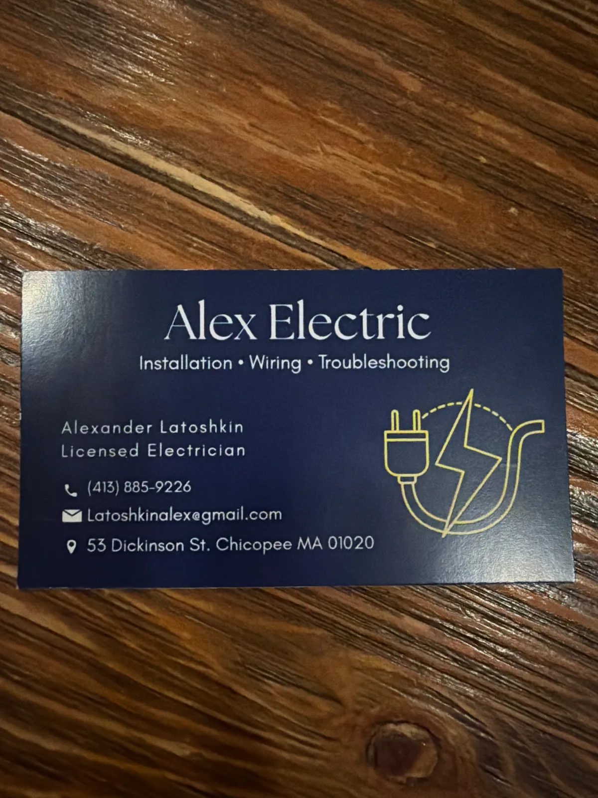 work photo from Google listing