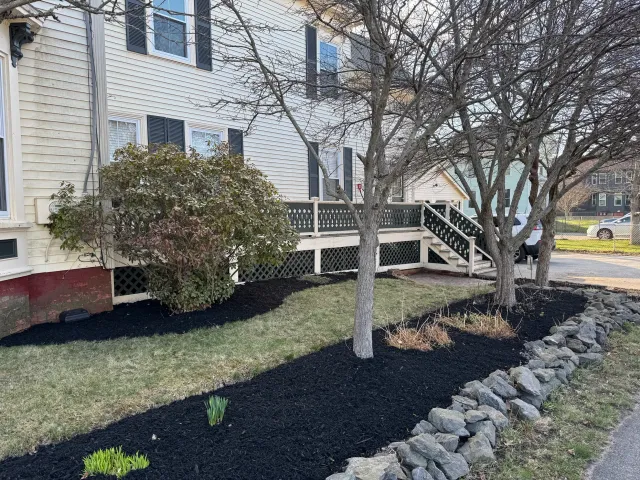 Fresh Mulch Installation