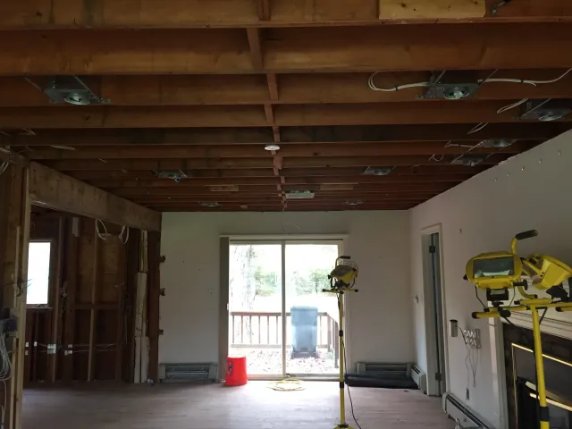 Renovation in Easton, CT.